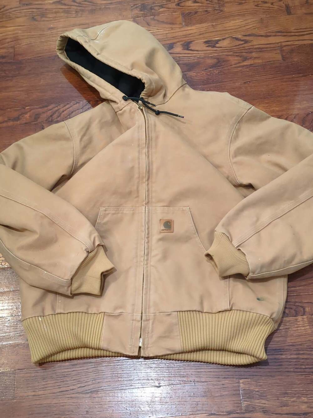 Carhartt J130 CML Sandstone Active Jacket Size Medium Regular